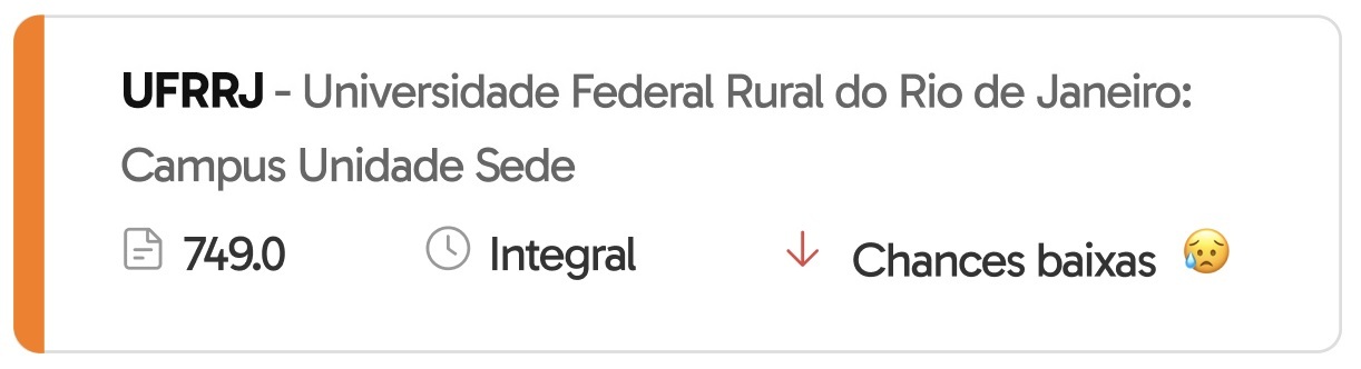 Simulador SiSU 2023 - Nota do Enem 2022